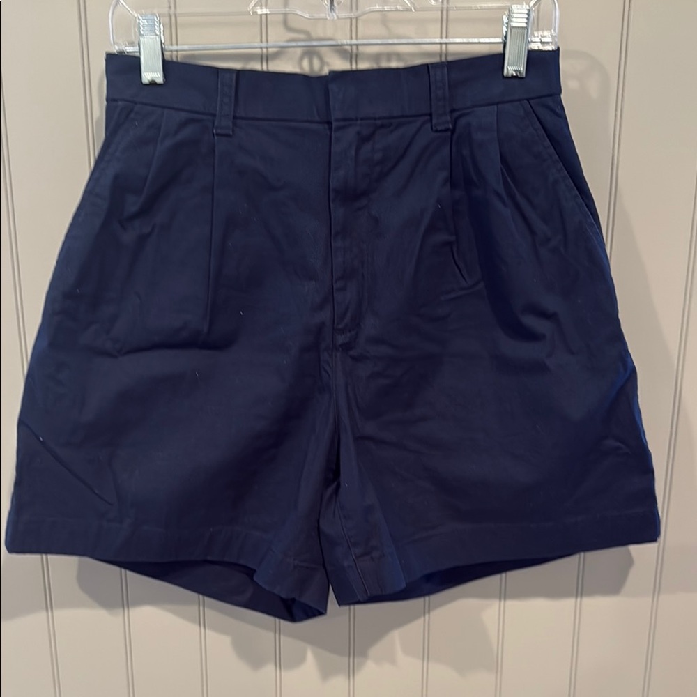 GAP Dark Blue Elastic Waist Shorts
